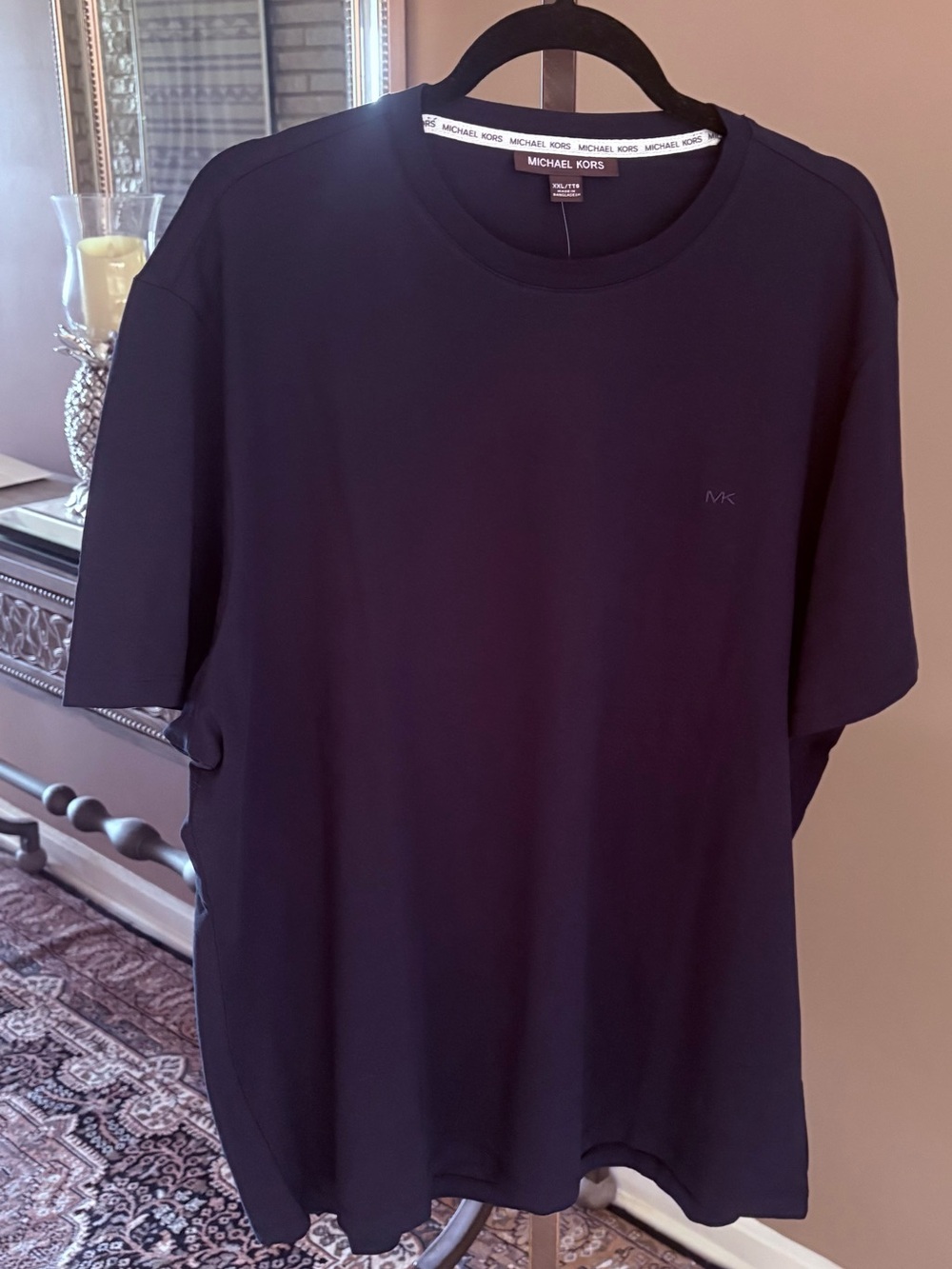 Michael Kors Midnight Navy Crewneck Short Sleeve Tee NWT❣️
